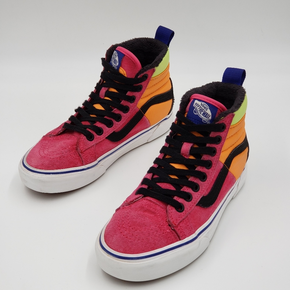 Vans Sk8 Hi 46 MTE DX Pink Yarrow / Tangerine
